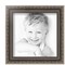 ArtToFrames 8x8 Inch Picture Frame, This 1.25 Inch Custom Wood Poster Frame is Available in Multiple Colors, Great for Your Art or Photos - Comes with Regular Glass and Corrugated Backing (A40DW)